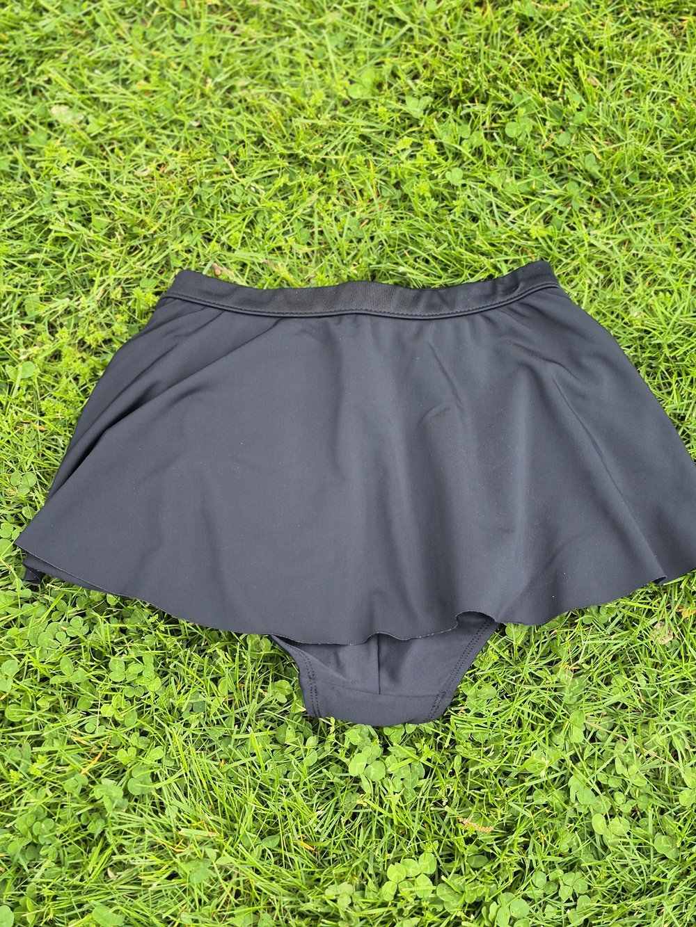 VINTAGE Anne Cole Black Swim Skirt 10 - Picture 4 of 14